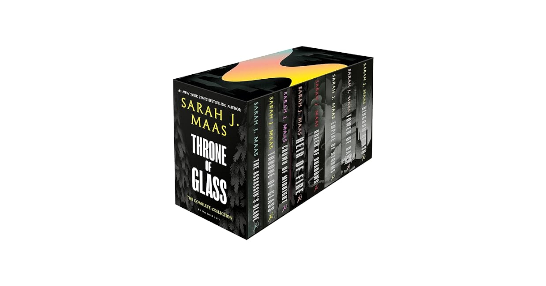 The Complete Throne of Glass Collection Full Series Set By